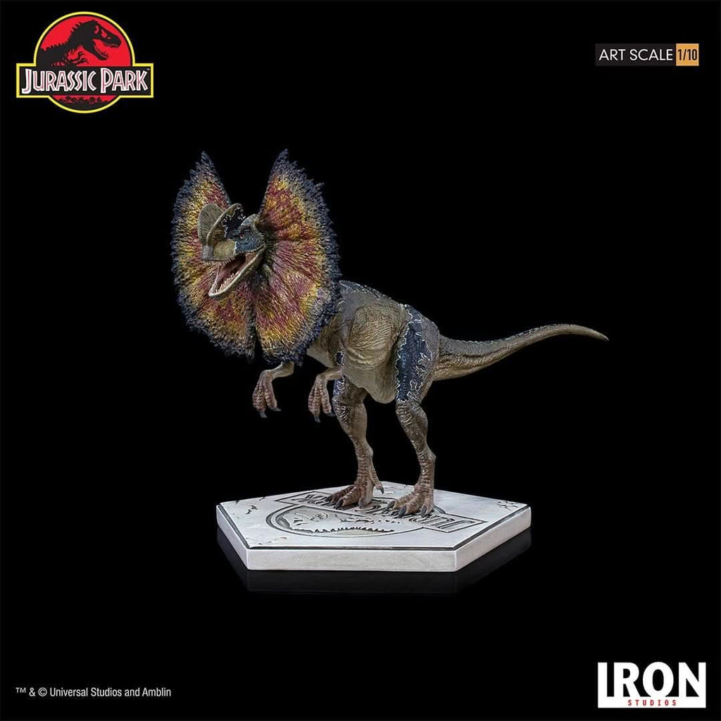Dilophosaurus - Jurassic Park - Art Scale 1/10 - Iron Studios