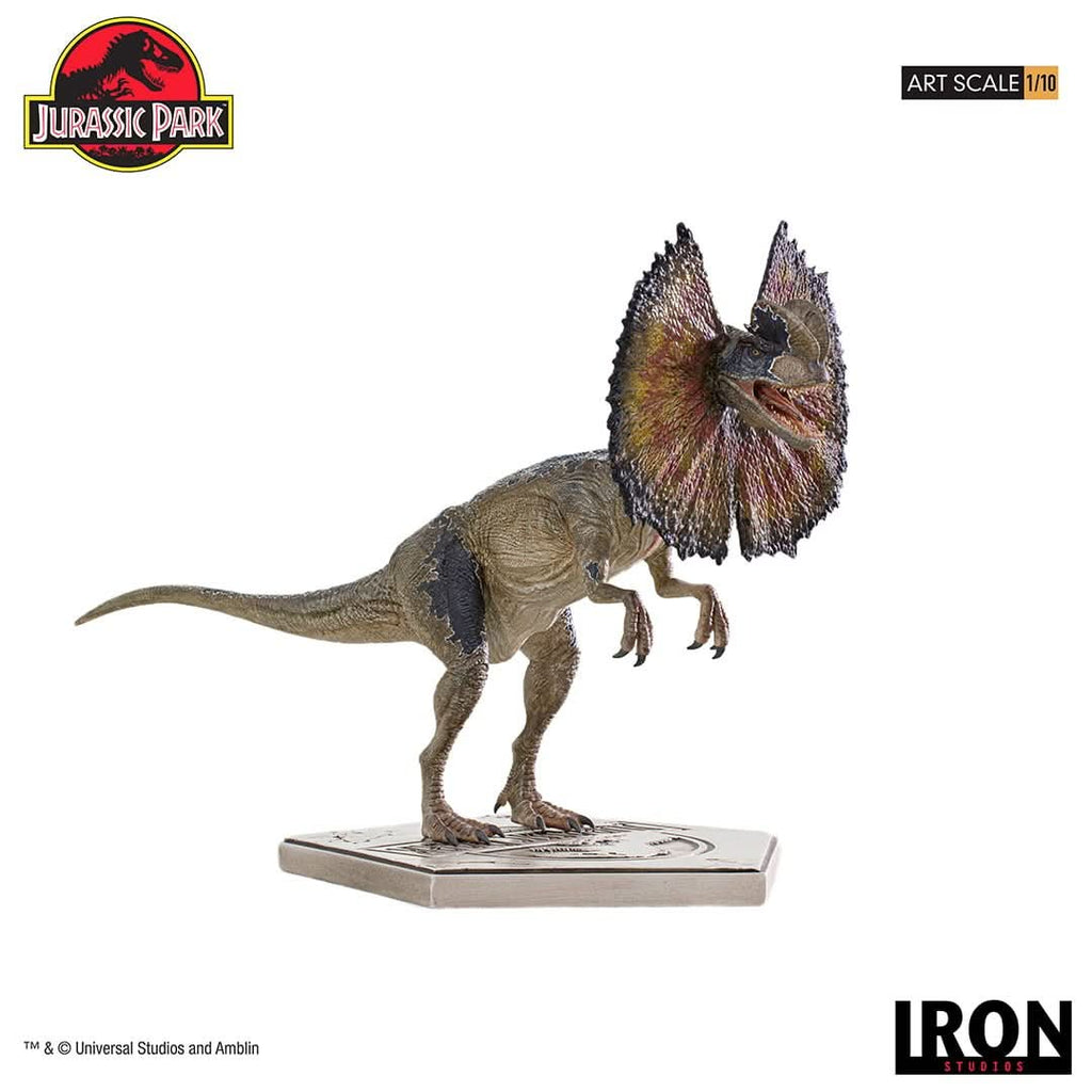 Dilophosaurus - Jurassic Park - Art Scale 1/10 - Iron Studios