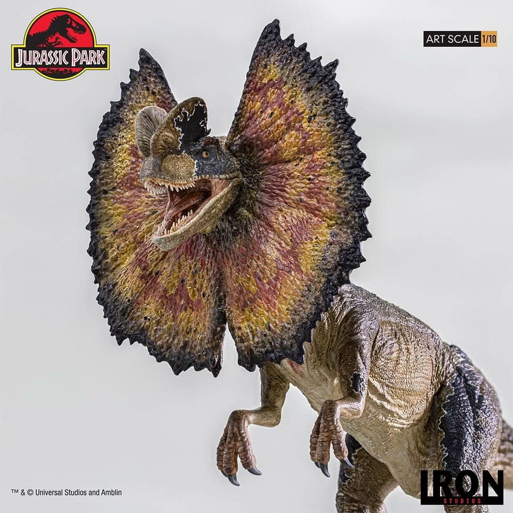 Dilophosaurus - Jurassic Park - Art Scale 1/10 - Iron Studios