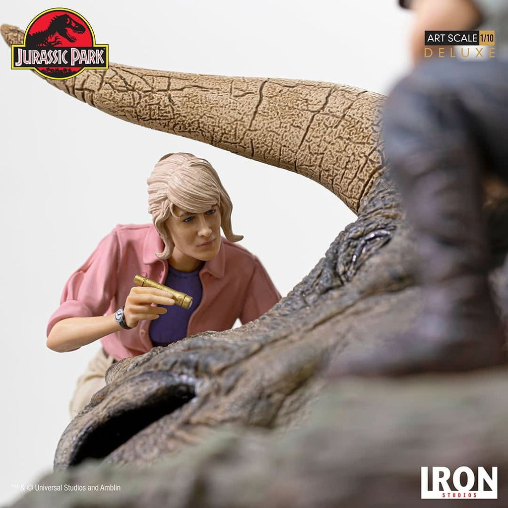 Triceratops Diorama - Jurassic Park - Art Scale 1/10 - Iron Studios