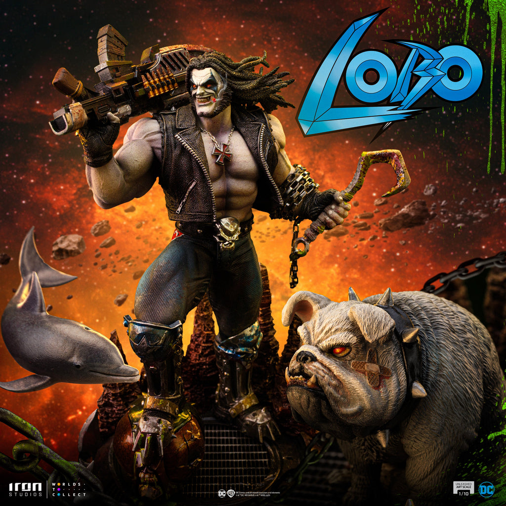 Pre-Order - Statue Lobo Unleashed - DC Comics - Art Scale 1/10 - Iron Studios