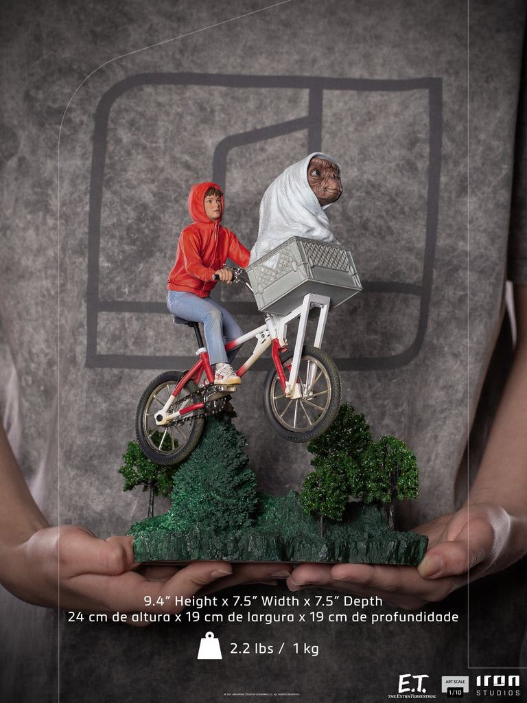 Statue E.T. & Elliot - E.T. The Extra-Terrestrial - Art Scale 1/10 - Iron Studios