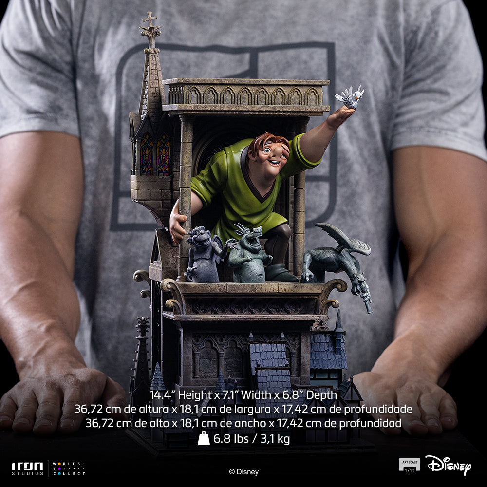 Pre-Order - Quasimodo - The Hunchback of Notre Dame - Art Scale 1/10 - Iron Studios