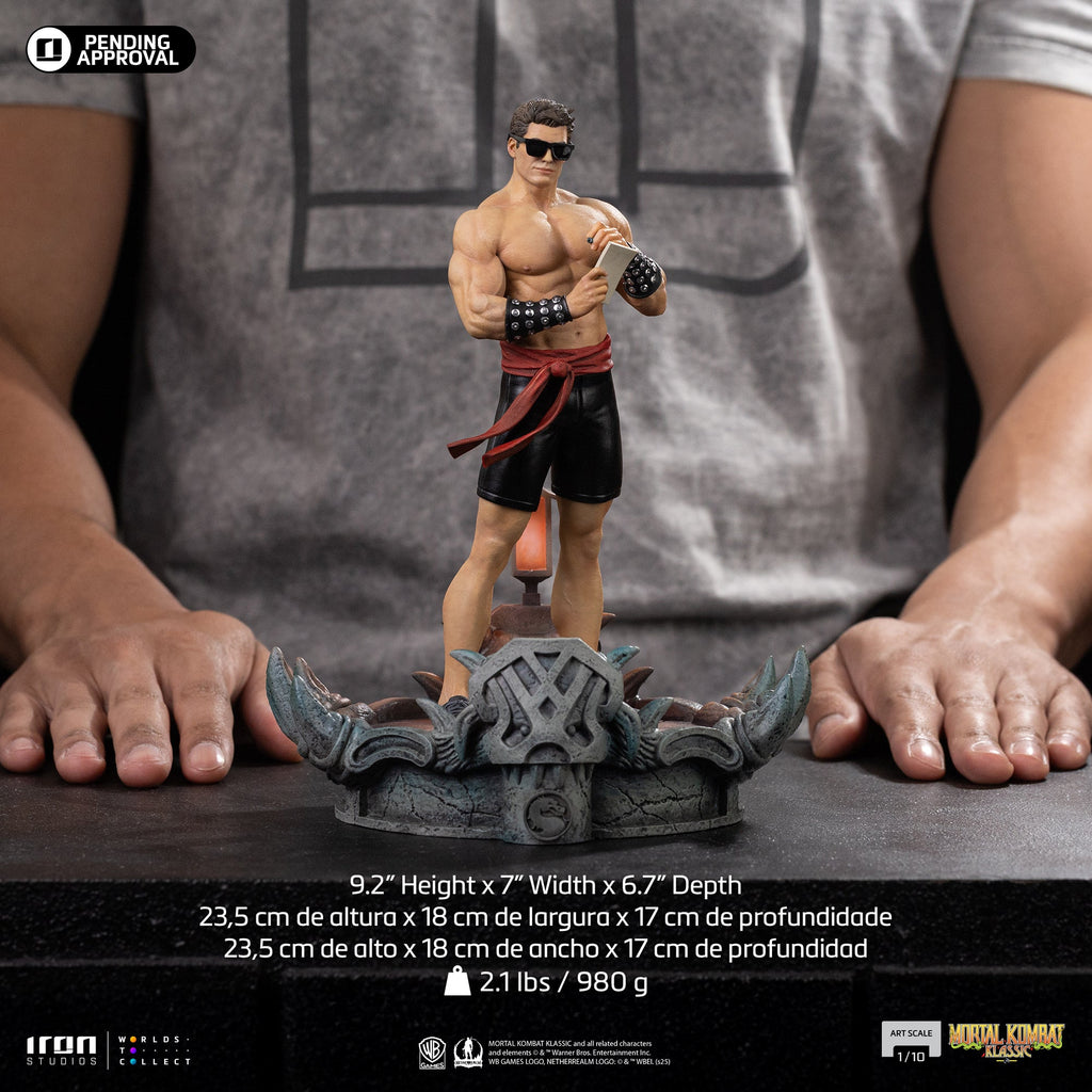 Pre-Order - Statue Johnny Cage - Mortal Kombat - Art Scale 1/10 - Iron Studios