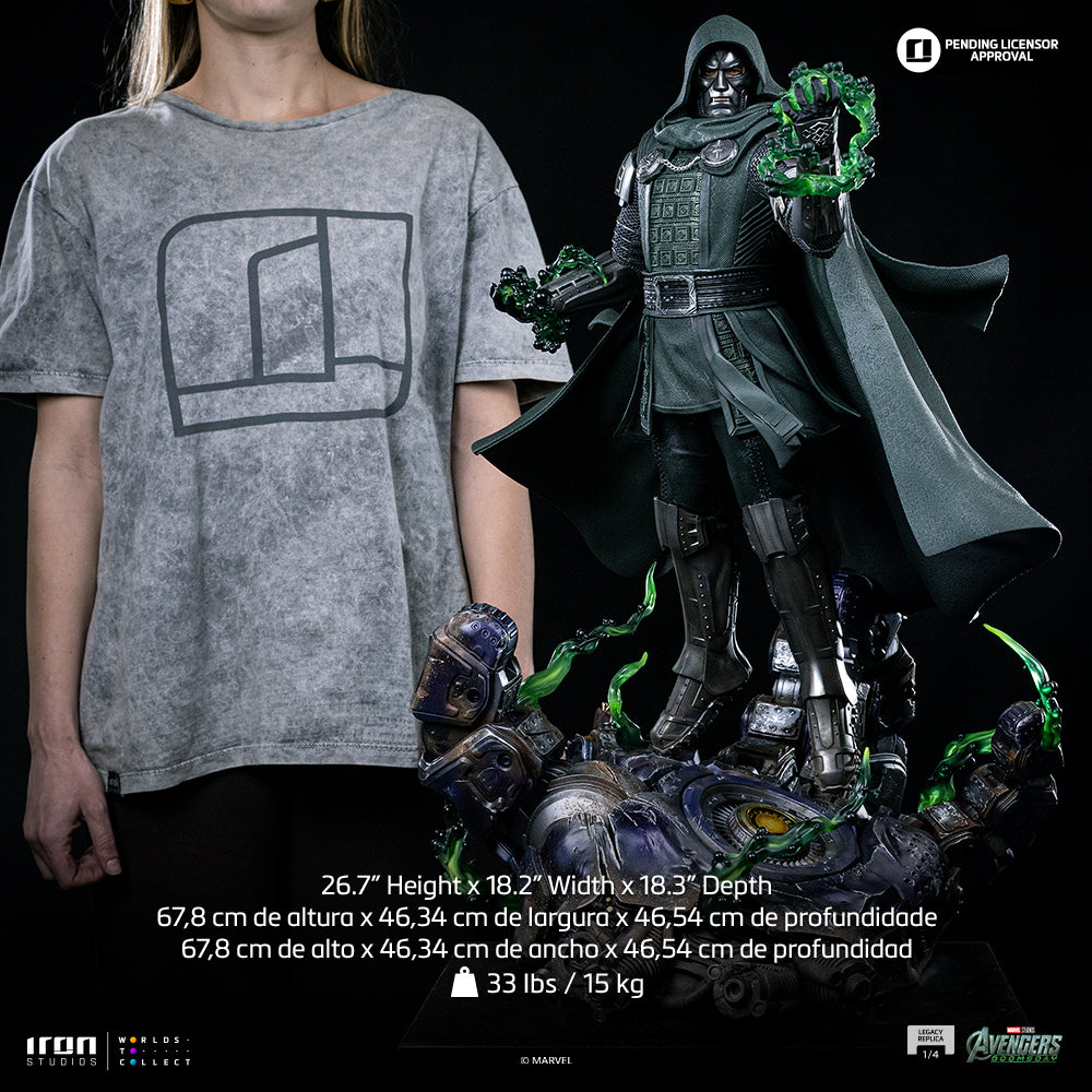 Pre-Order - Statue Doctor Doom - Avengers: Doomsday - Legacy Replica 1/4 - Iron Studios