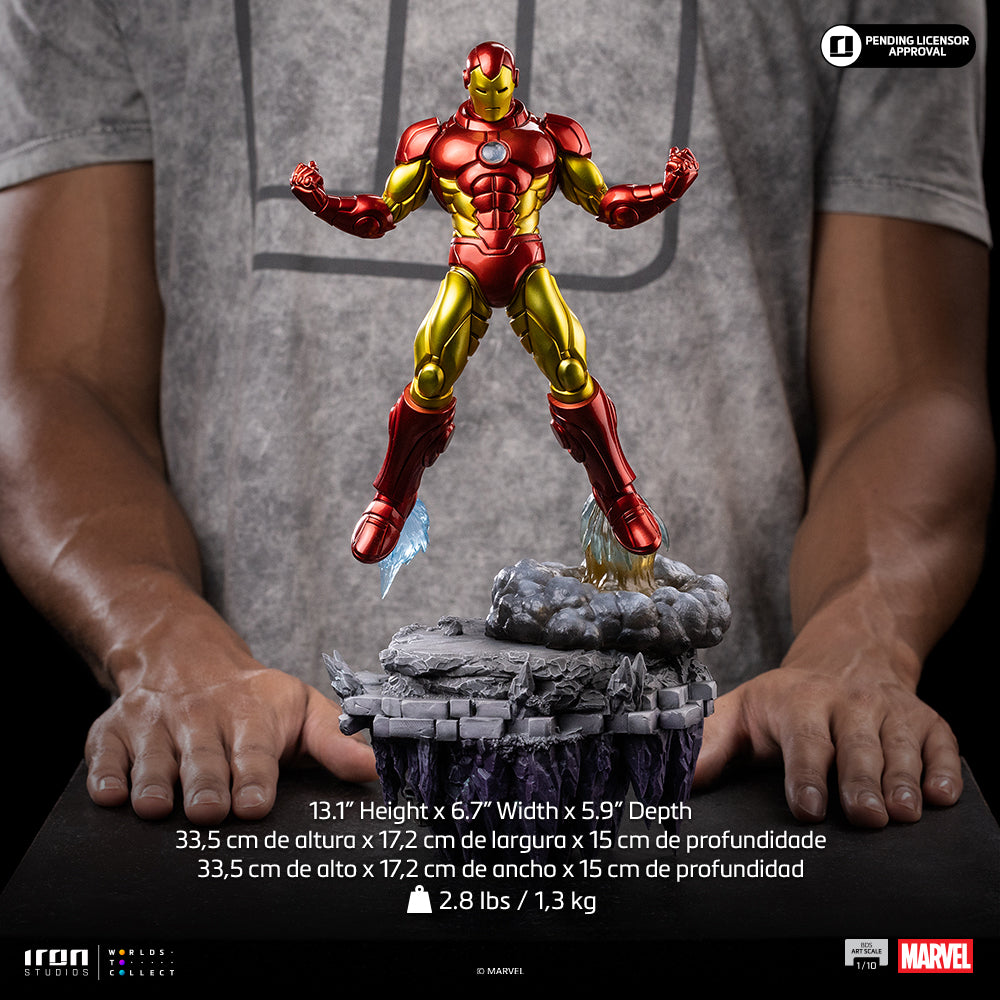 Pre-Order - Iron Man Deluxe - Infinity Gauntlet Diorama - BDS Art Scale 1/10 - Iron Studios