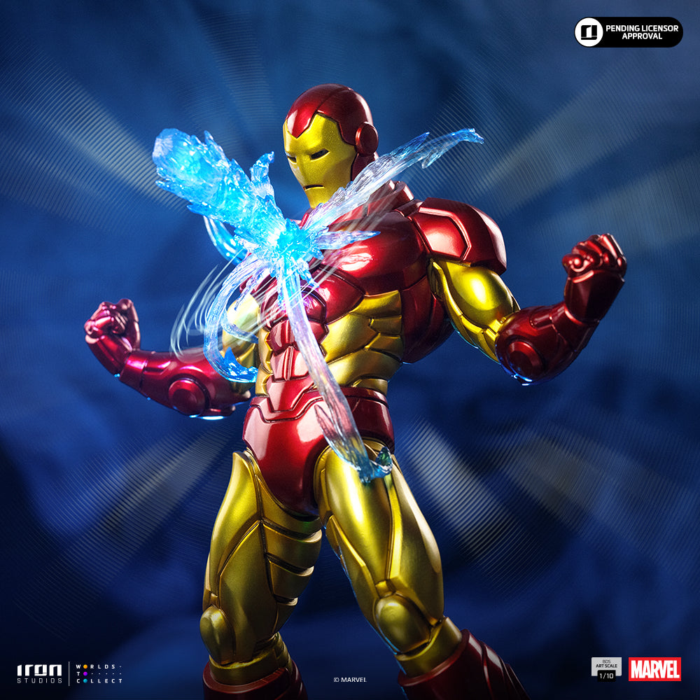 Pre-Order - Iron Man Deluxe - Infinity Gauntlet Diorama - BDS Art Scale 1/10 - Iron Studios