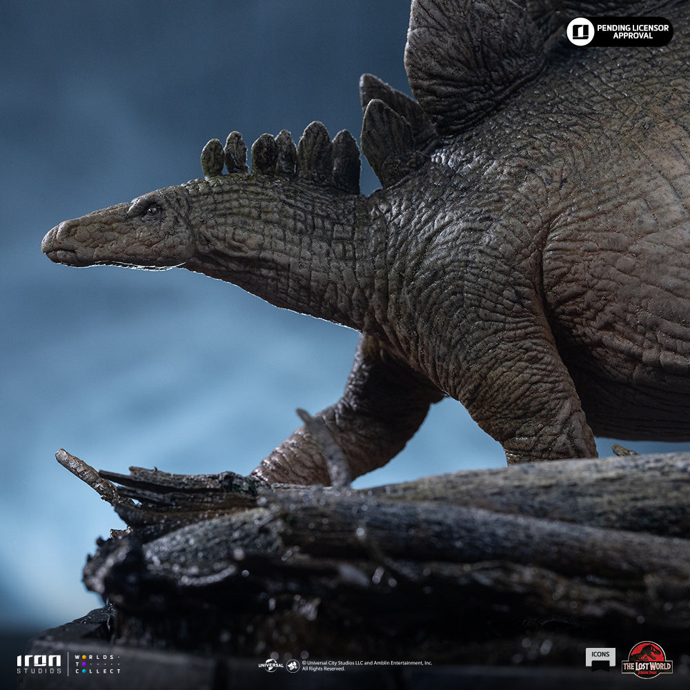 Pre-Order - Statue Stegossaurus - The Lost World - Icons - Iron Studios