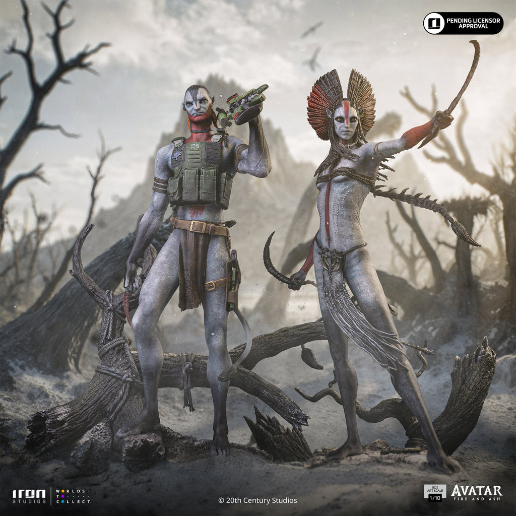 Pre-Order - Statue Miles Quaritch - Avatar 3: Fire and Ash - Art Scale 1/10 - Iron Studios