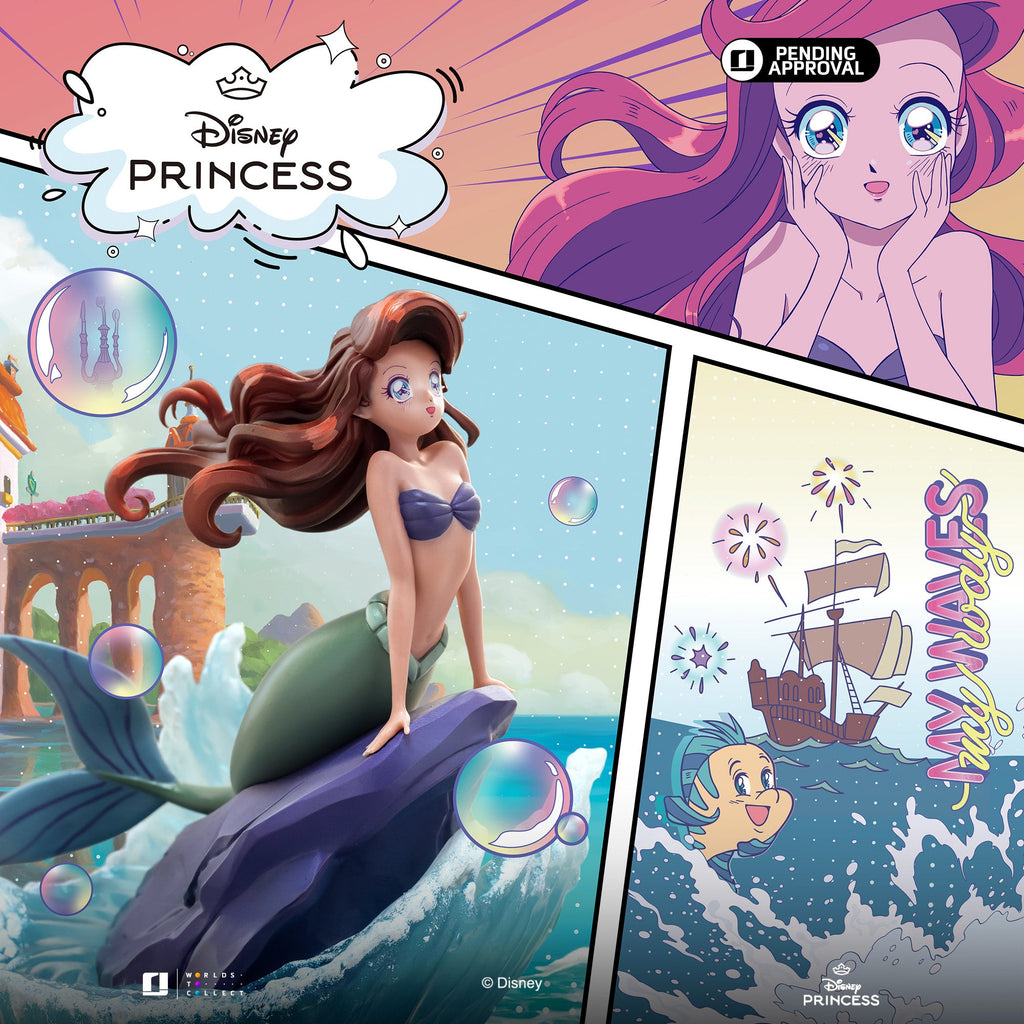 Pre-Order - Statue Ariel - Disney's Princess Animated Icons - Iron Studios