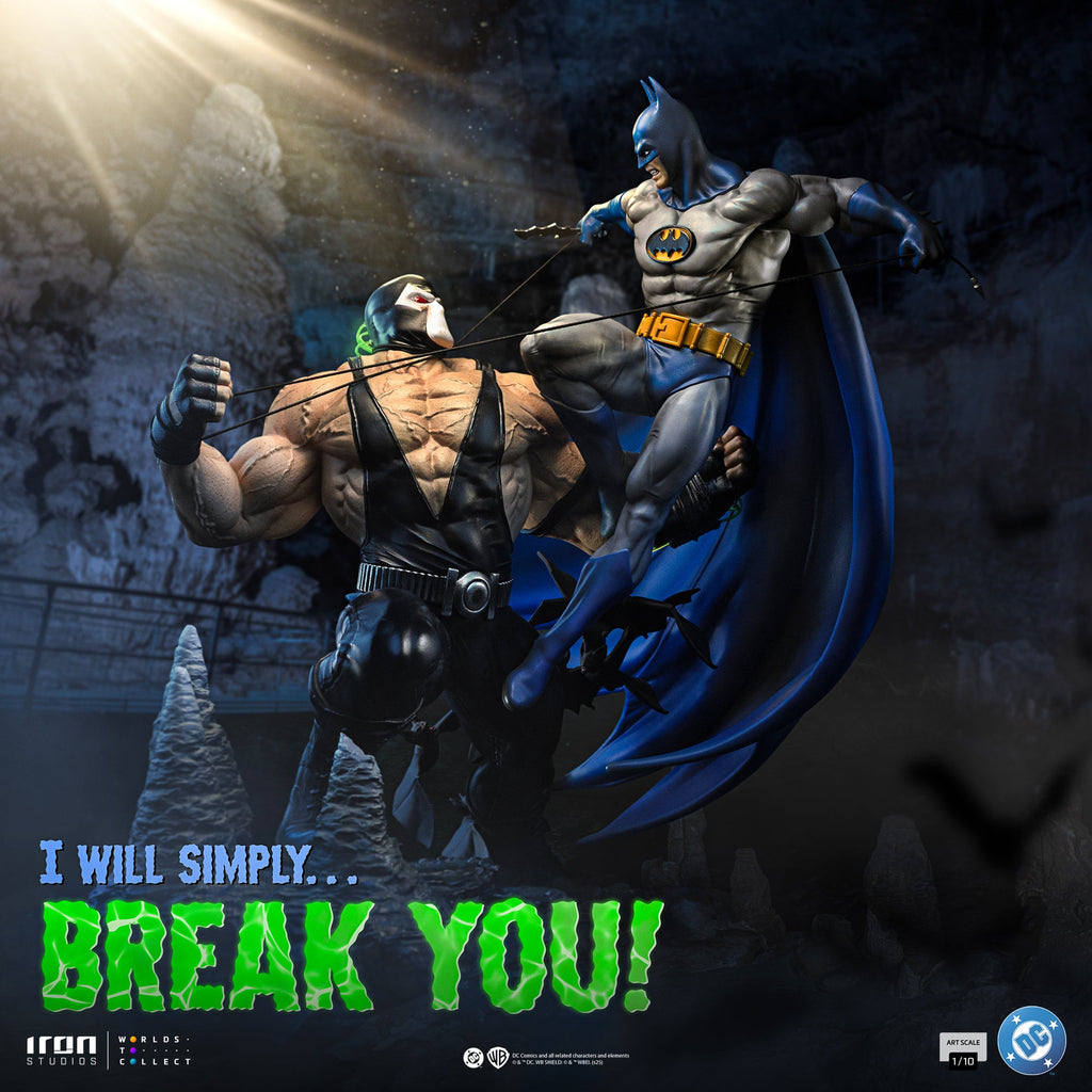 Statue Batman vs Bane - DC Comics - Art Scale 1/10 - Iron Studios