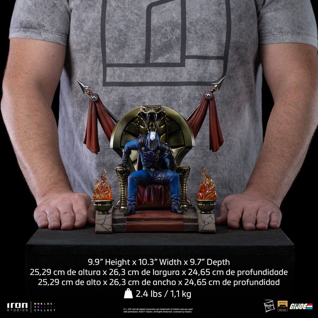 Statue Statue Cobra Commander - G.I Joe - Art Scale 1/10 - Iron Studios