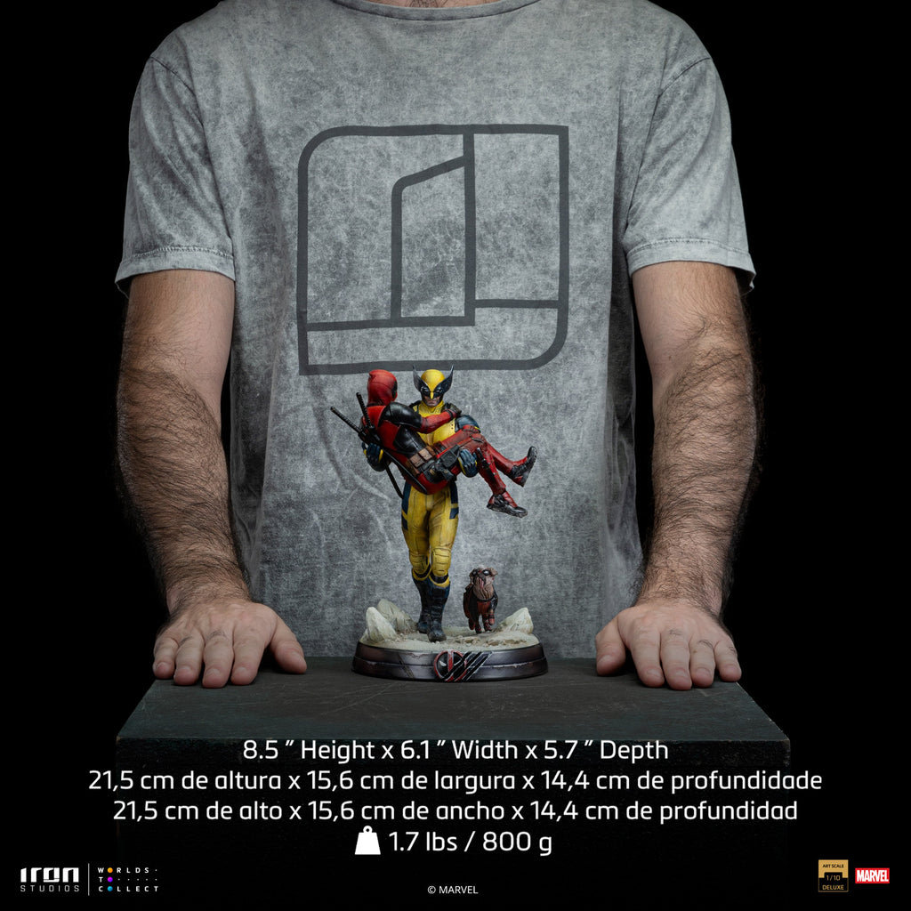 Statue Deadpool and Wolverine - Deadpool & Wolverine - Art Scale 1/10 - Iron Studios