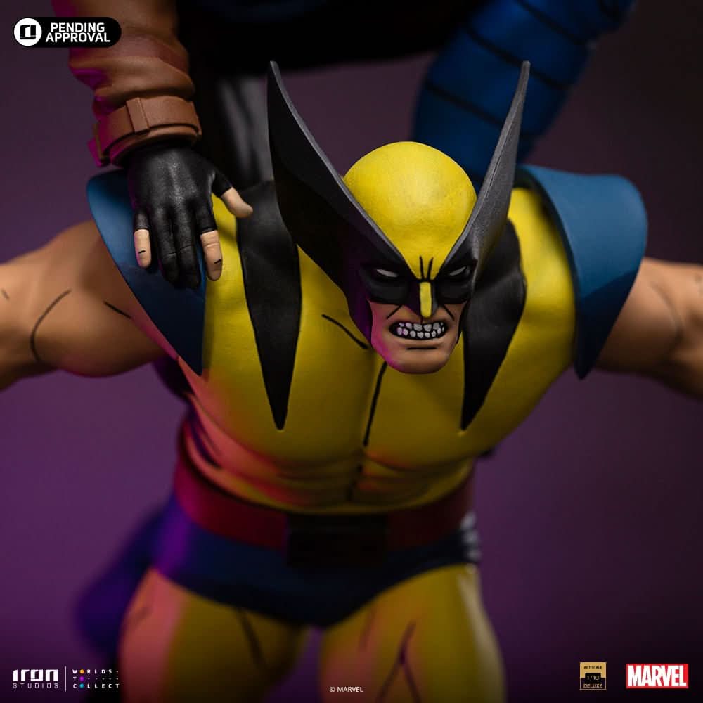 Statue Gambit e Wolverine - X-Men 97 - Art Scale 1/10 - Iron Studios