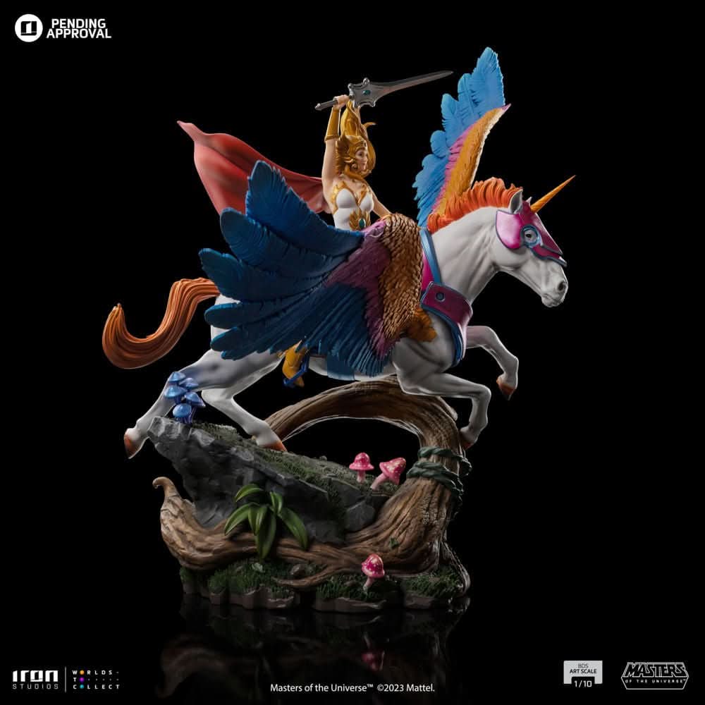 Statue She-Ra and Swift Wind - Masters of the Universe - Art Scale 1/10 - Iron Studios