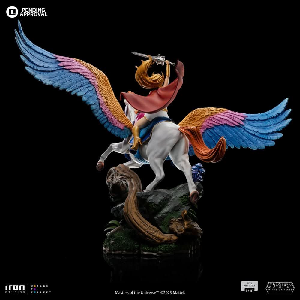 Statue She-Ra and Swift Wind - Masters of the Universe - Art Scale 1/10 - Iron Studios