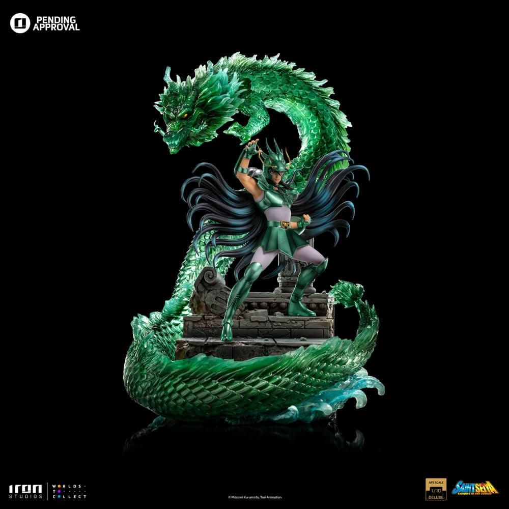 Statue Dragon Shiryu Deluxe - Saint Seiya - Art Scale 1/10 - Iron Studios